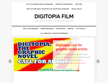Tablet Screenshot of digitopiafilm.com